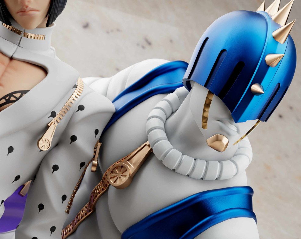 Jojo Jotaro Kujo and Bruno Buchelatti