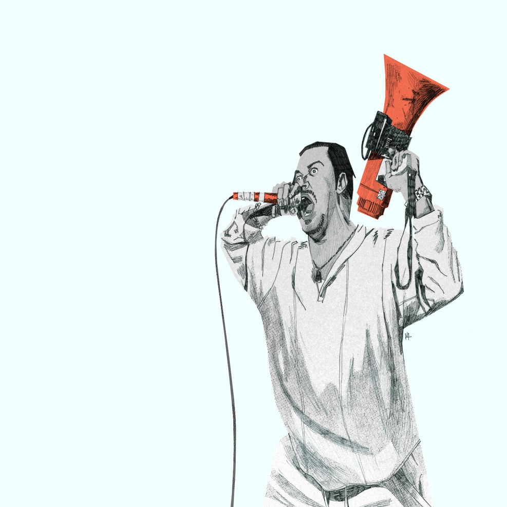 Artist Mike Franchin