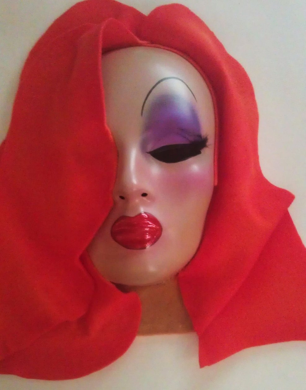 Latex masks Jessica Rabbit