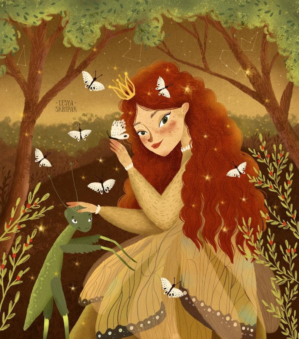 Illustrations by Lesya violinist