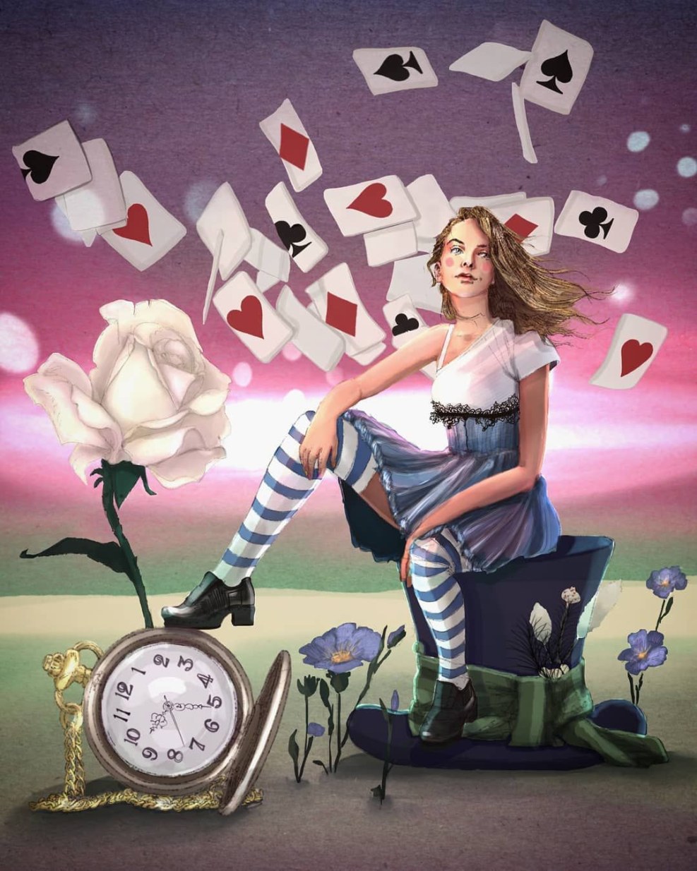 MIA Embroidery Cross Cars