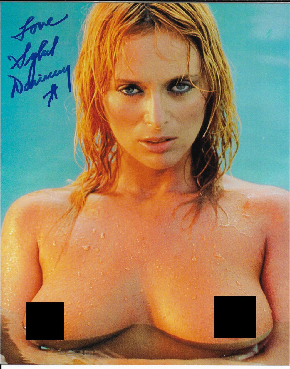 Sibil Danning without panties