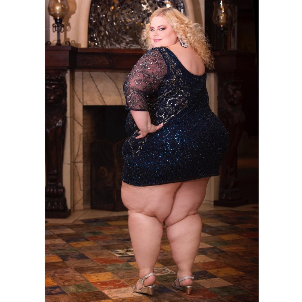 Fat Butt of elderly women