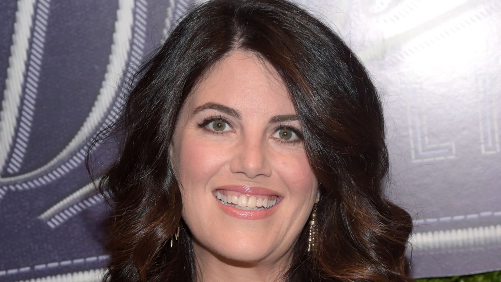 Monica Levinsky on the inauguration