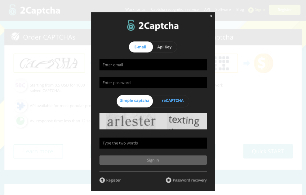 Captcha v3