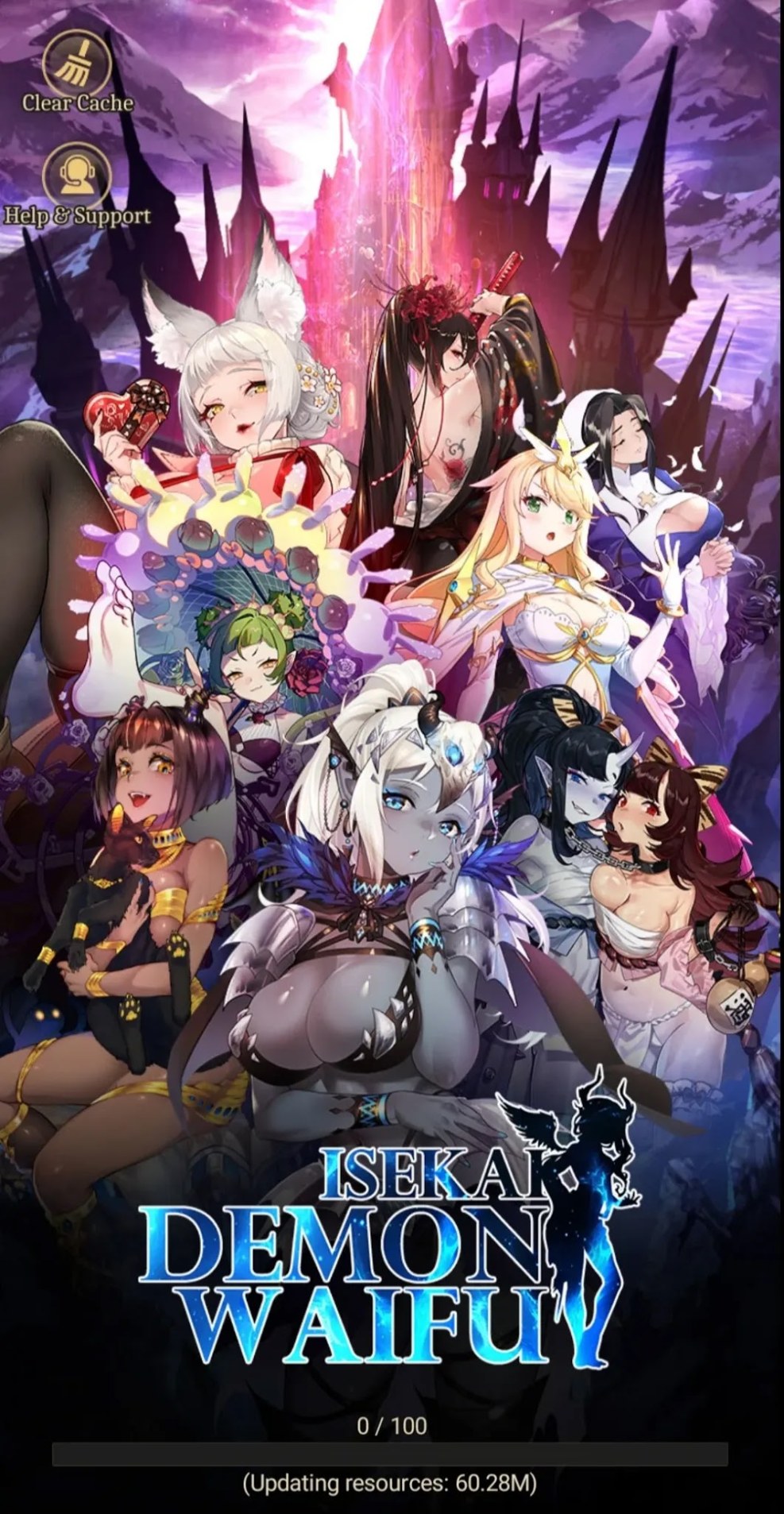 ISEKAI DEMON WAIFU game