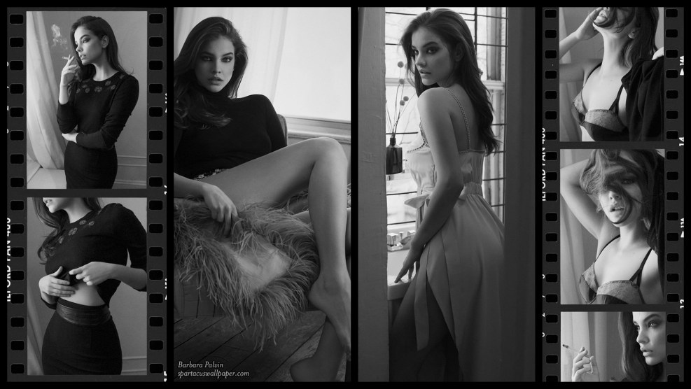 Barbara Palvin in underwear