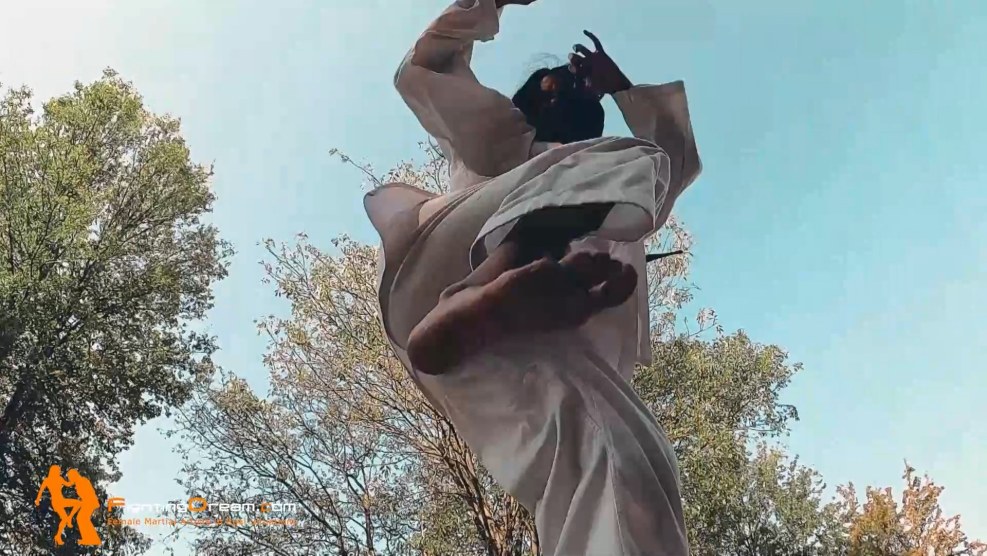 Karate Domination Women Foot Fetish