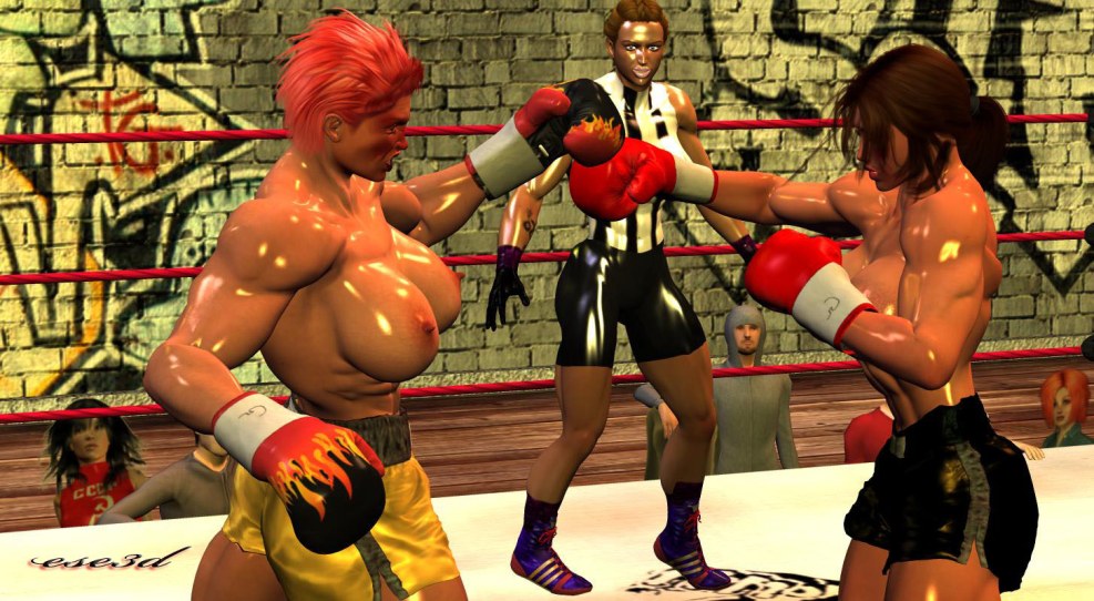 Karate woman in white socks strangles a woman VKontakte