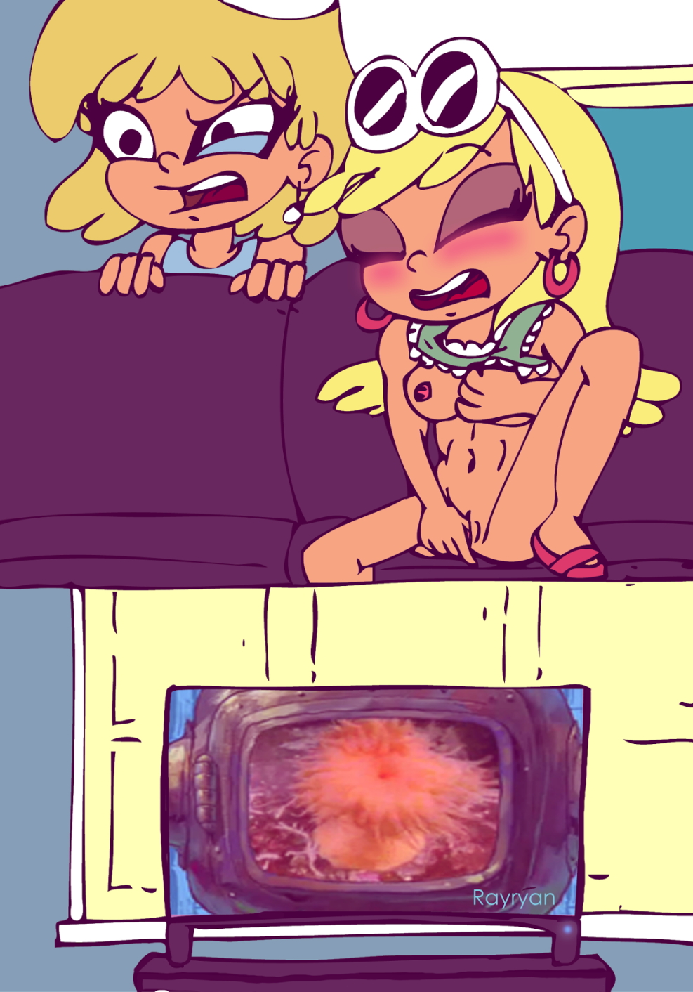 Lori and Lenid Laud Masturbation