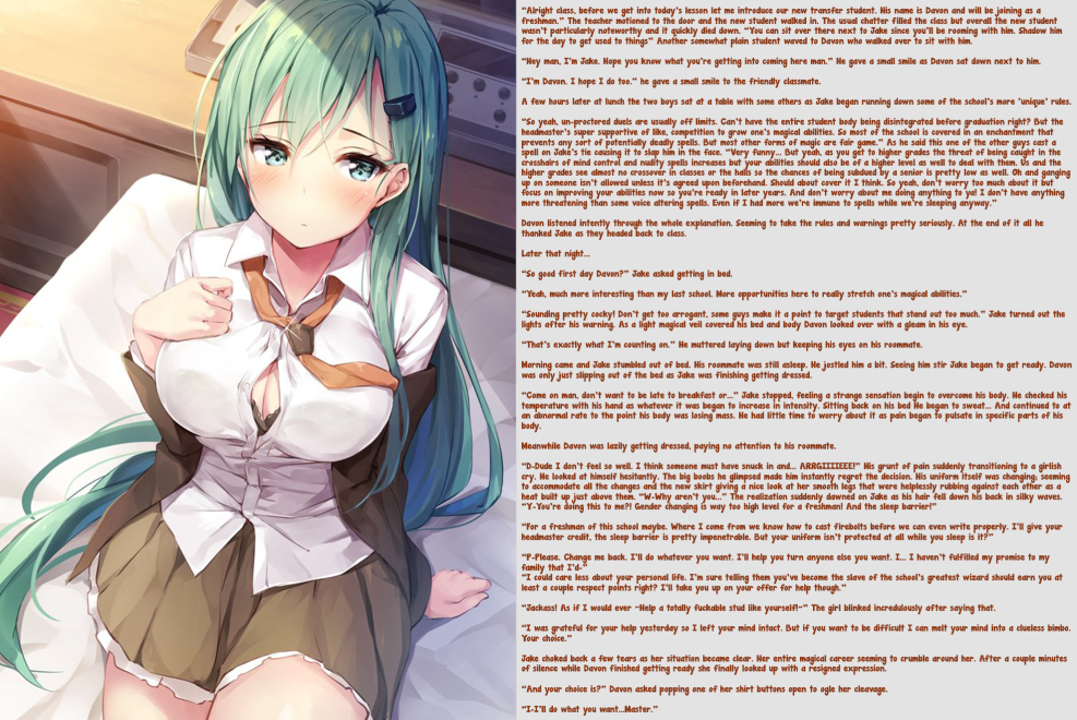 Its in the Caption Anime