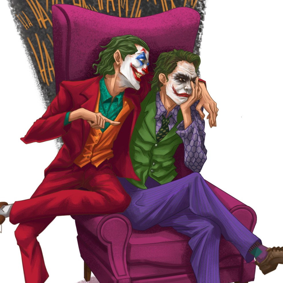 Funny comics about Joker