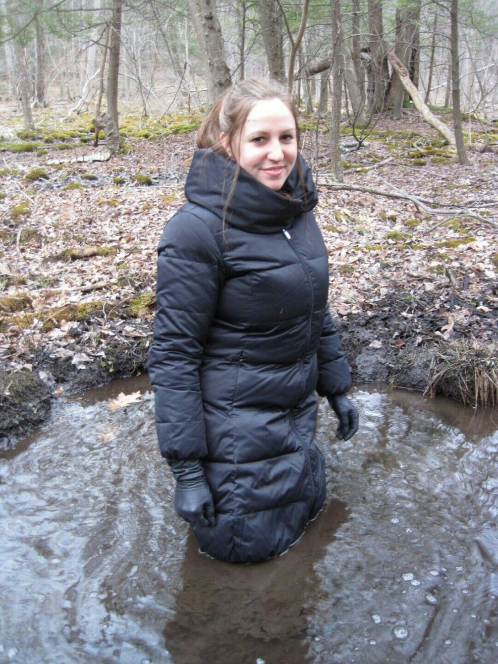 Down jacket - Down Coat Black