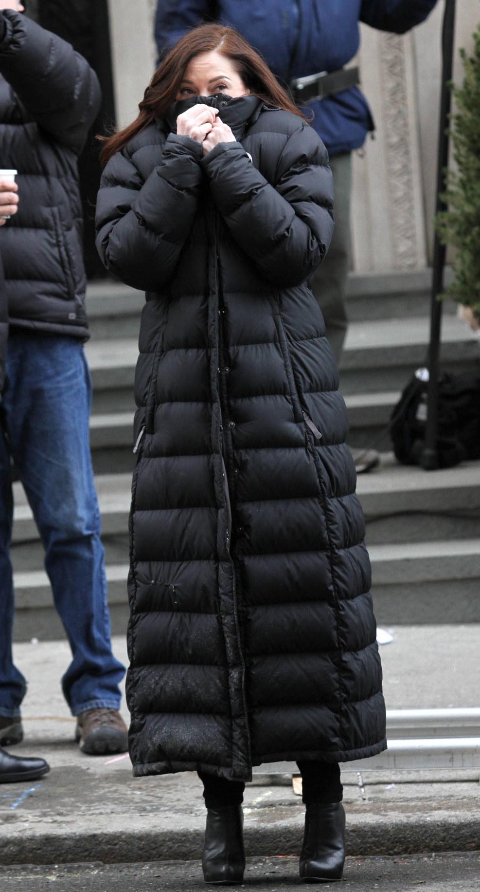 Brown lifestyle in winter 2