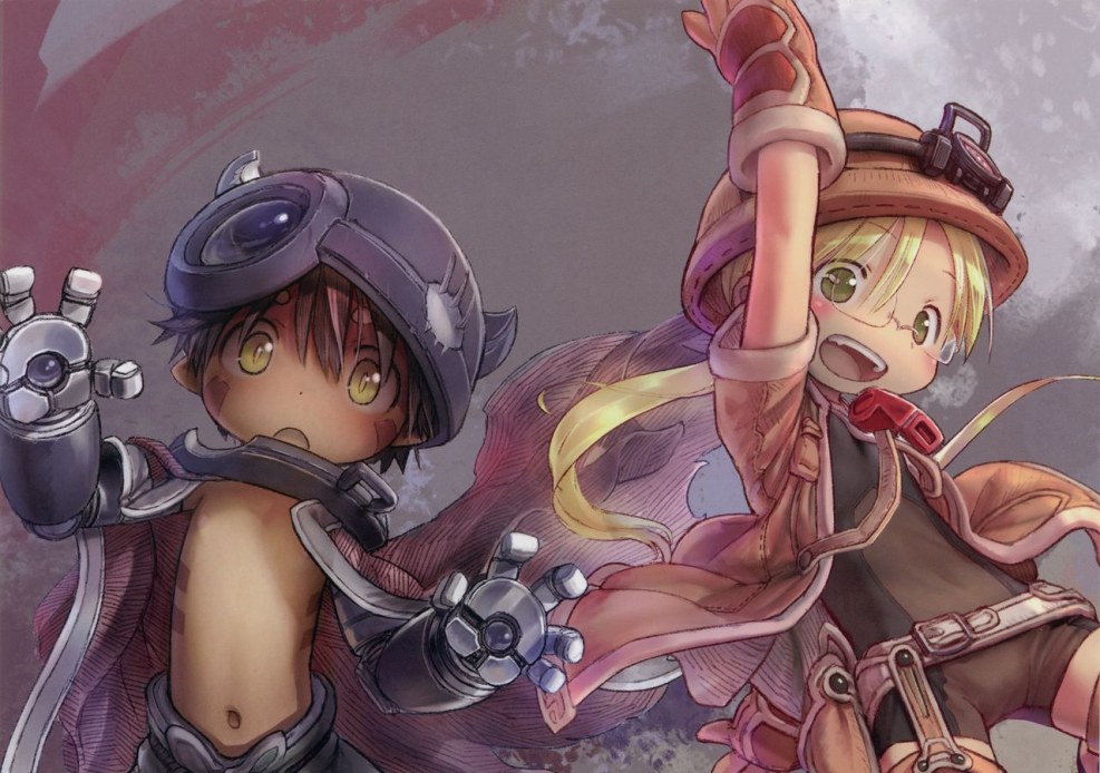 Made in Abyss Reg and Rico Hentai