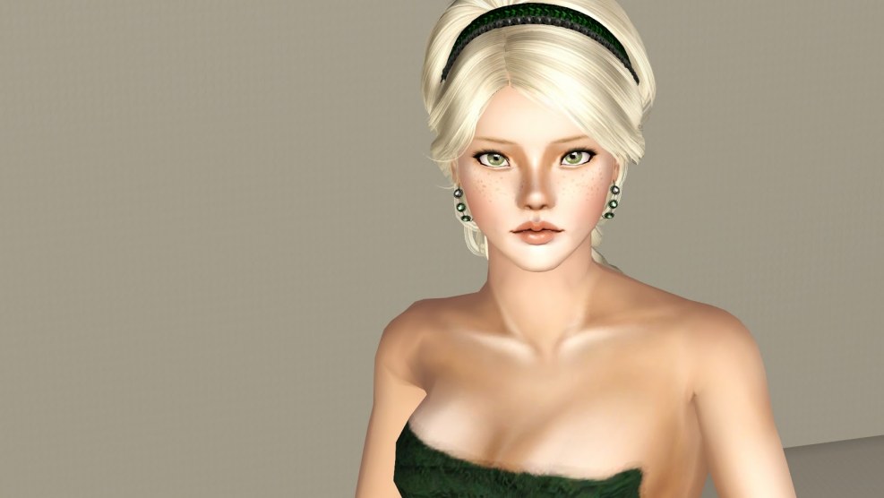 The Sims 4 Marigold Crop Hoodie