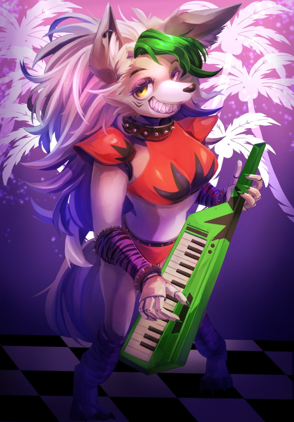 Female body Chiki from the game Five Nights at Freddy's Security Breach pictures