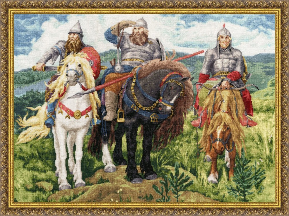 Vasnetsov heroes genre