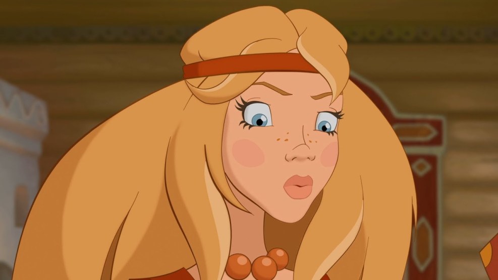 Three heroes Alyonushka Hentai