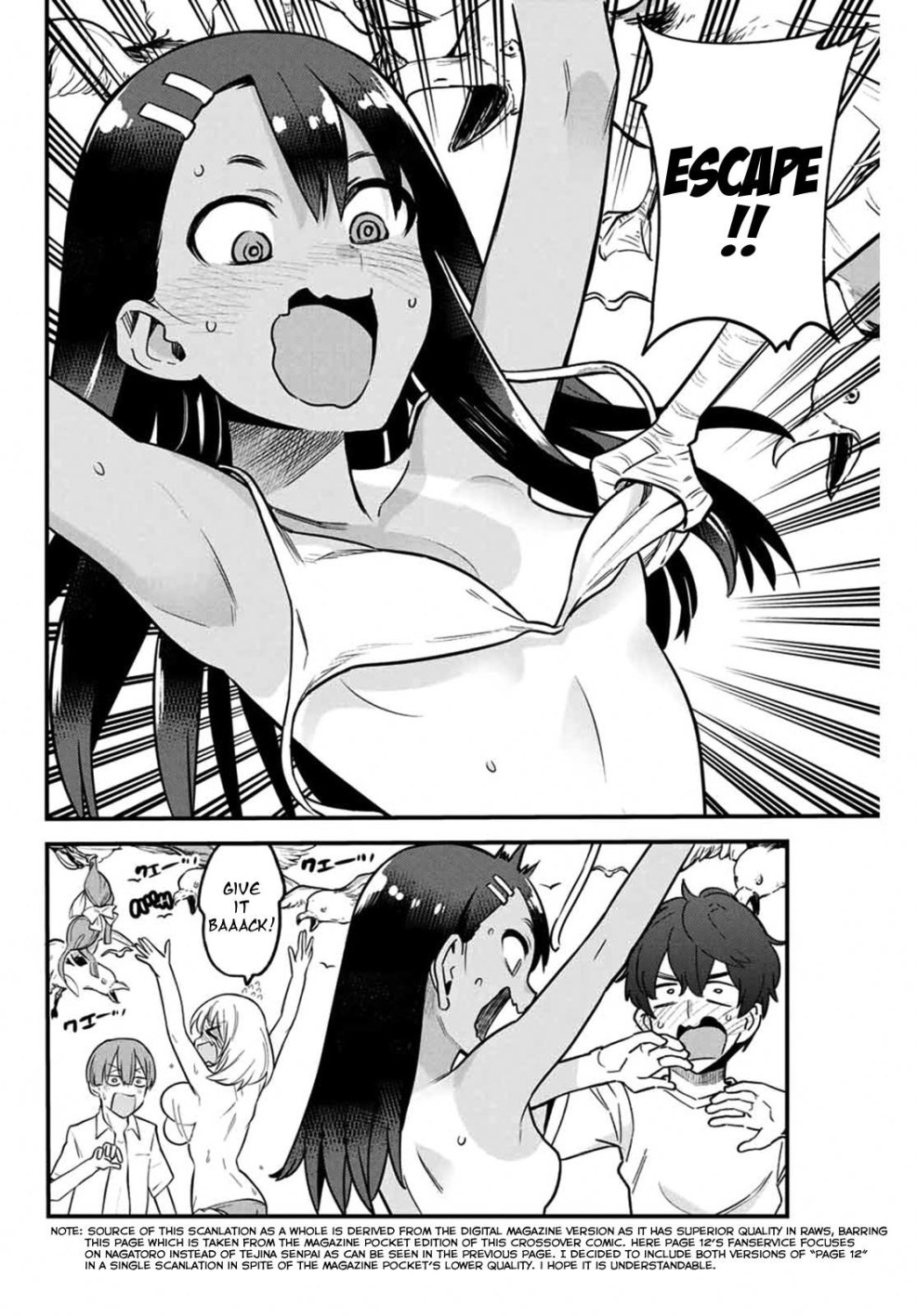 Nagatoro and Sempai Hentai Comics