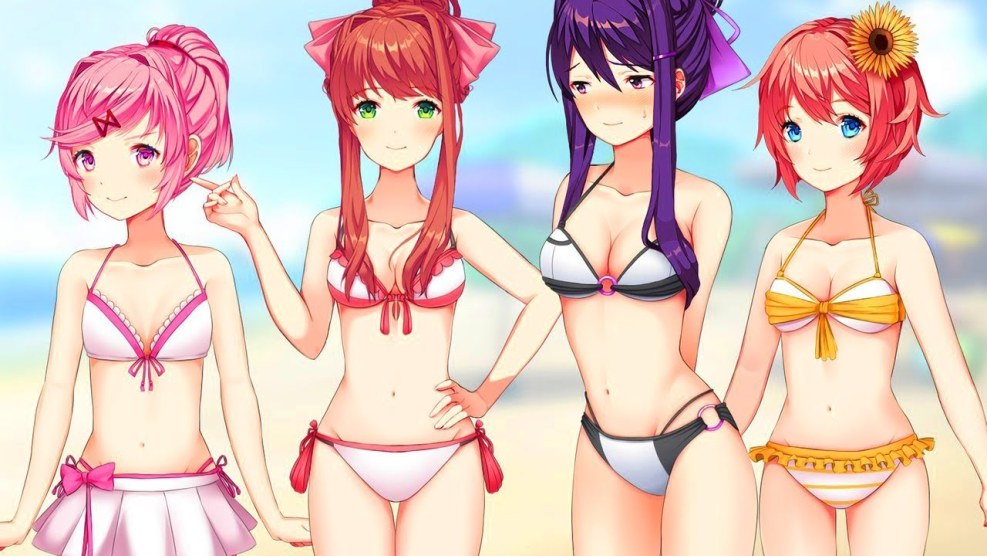 Docks docks Literary club XXX MONIKA