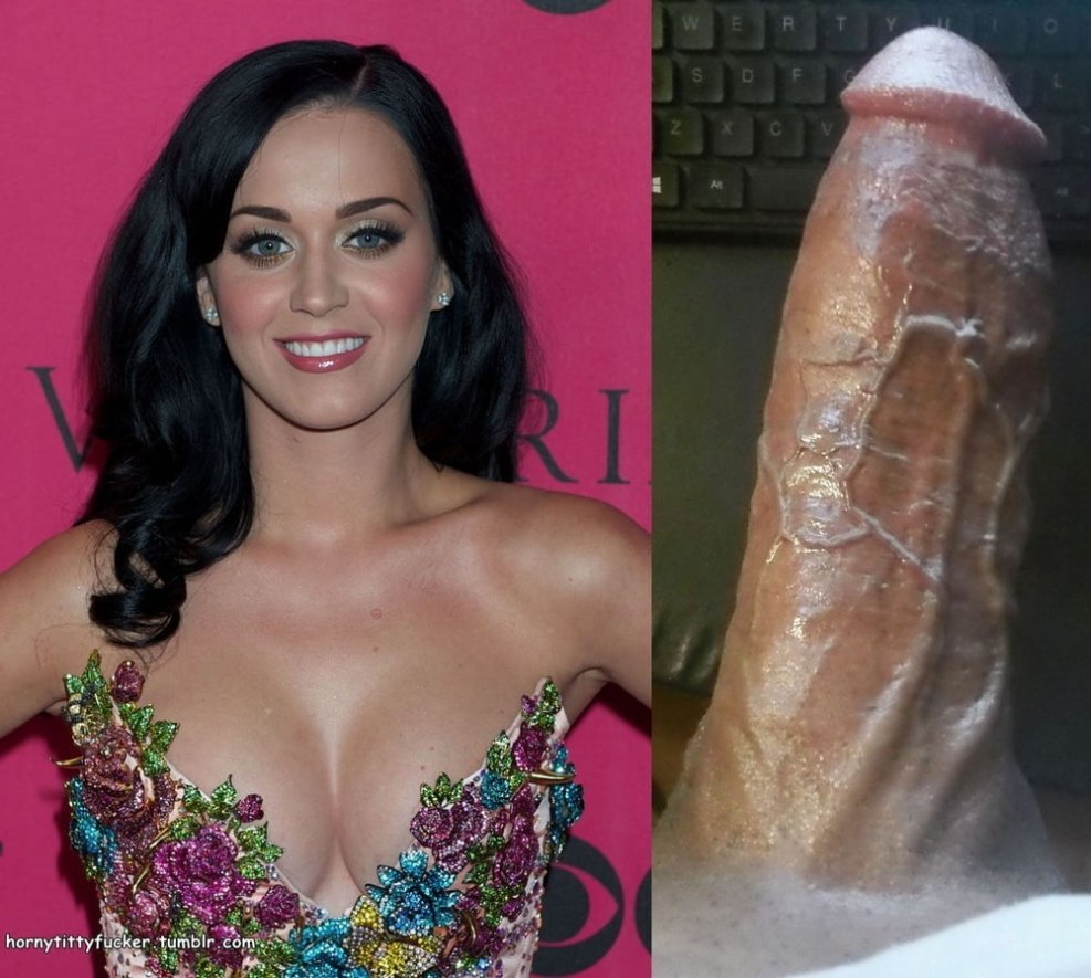 Katy Perry cum in the mouth of a selection