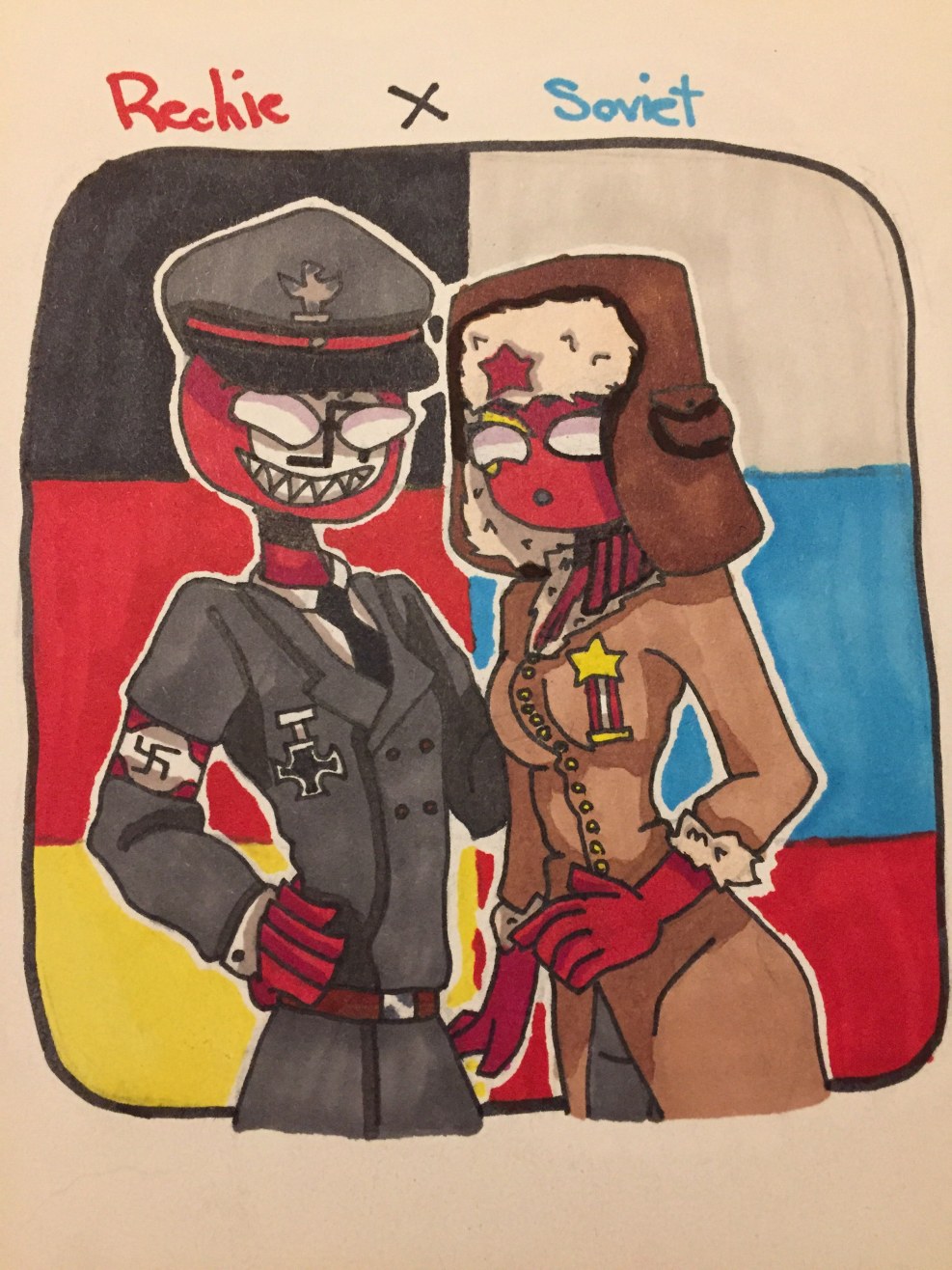Country Humans of the USSR and Reich