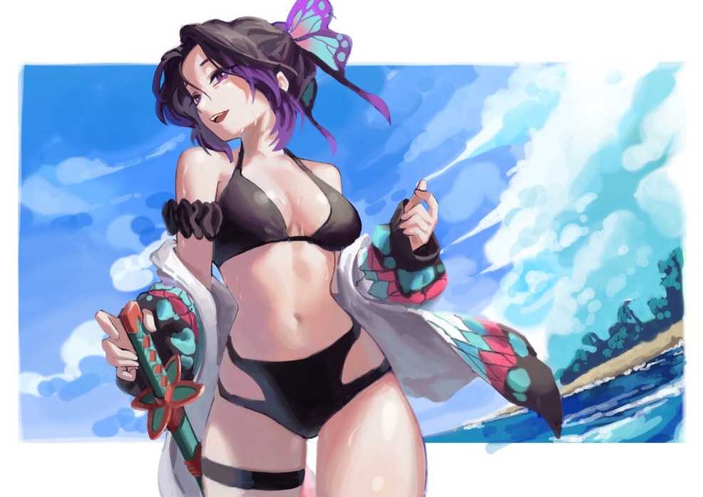 Demon Slayer Beach Bikini