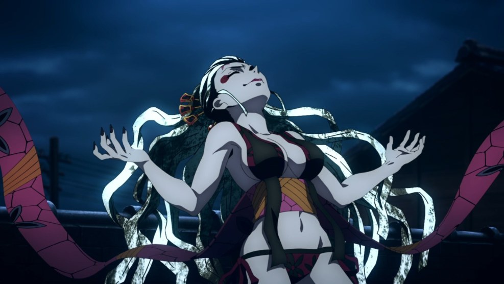 Oiran blade cutting demons