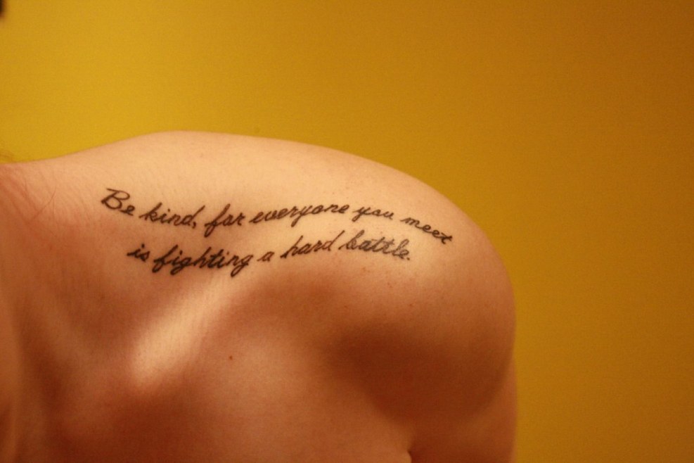 Si Vis Pacem Para Bellum Tattoo