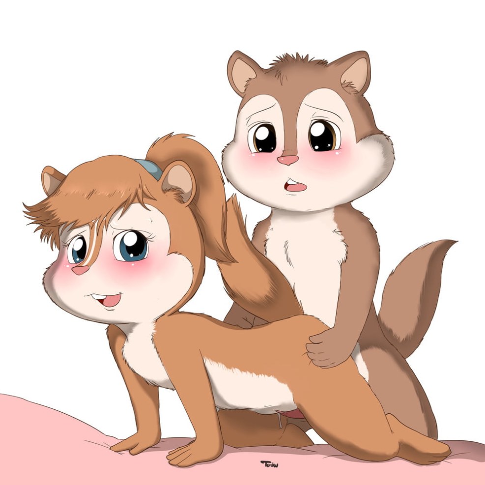 Elvin Simon and Theodore Hentai