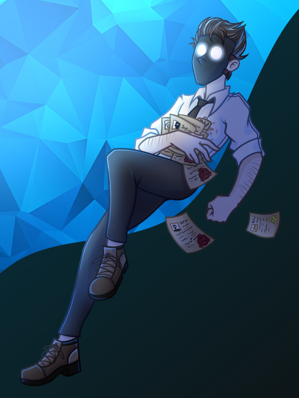 Detective in the cells