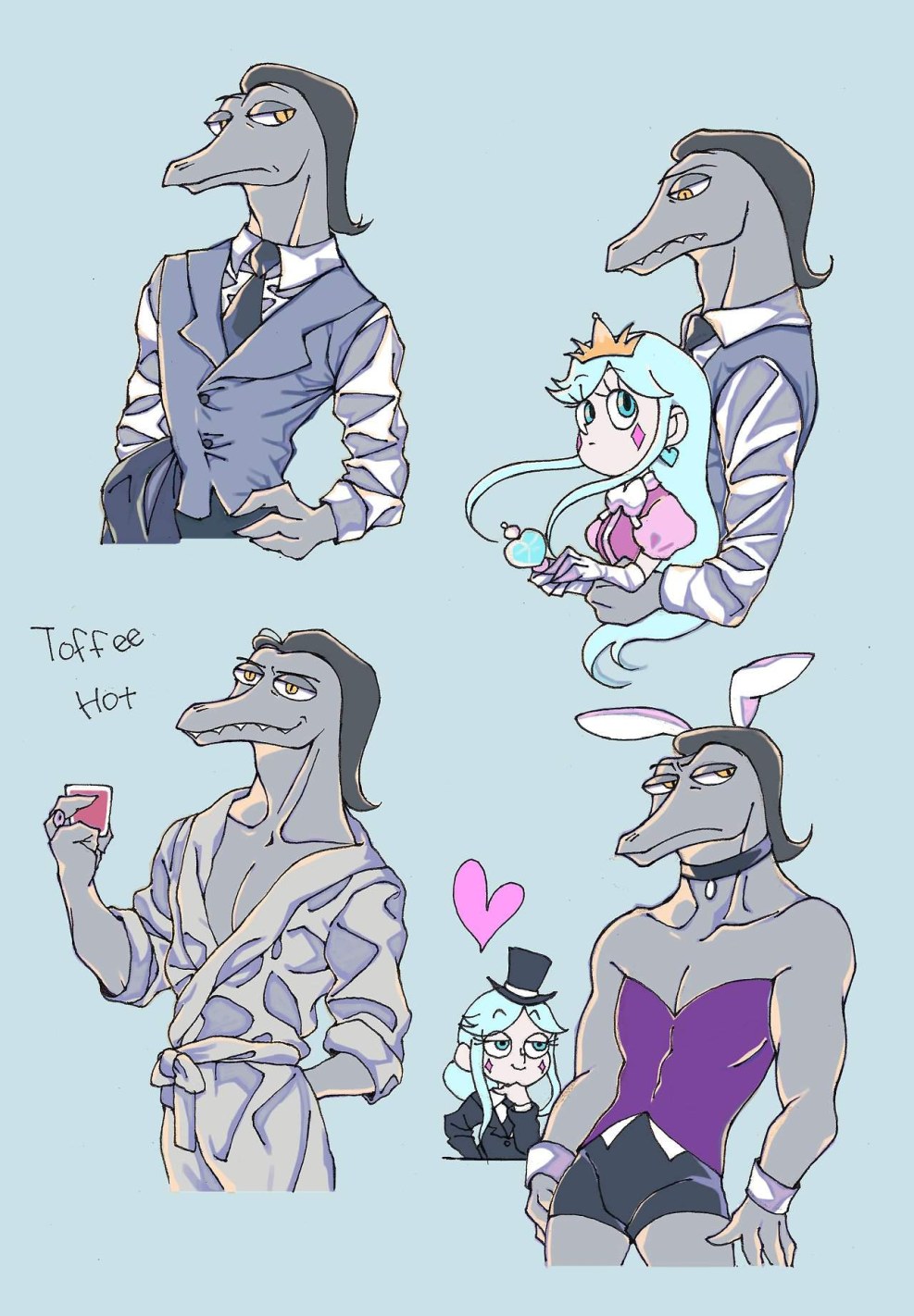 Moon Butterfly and Tuffy