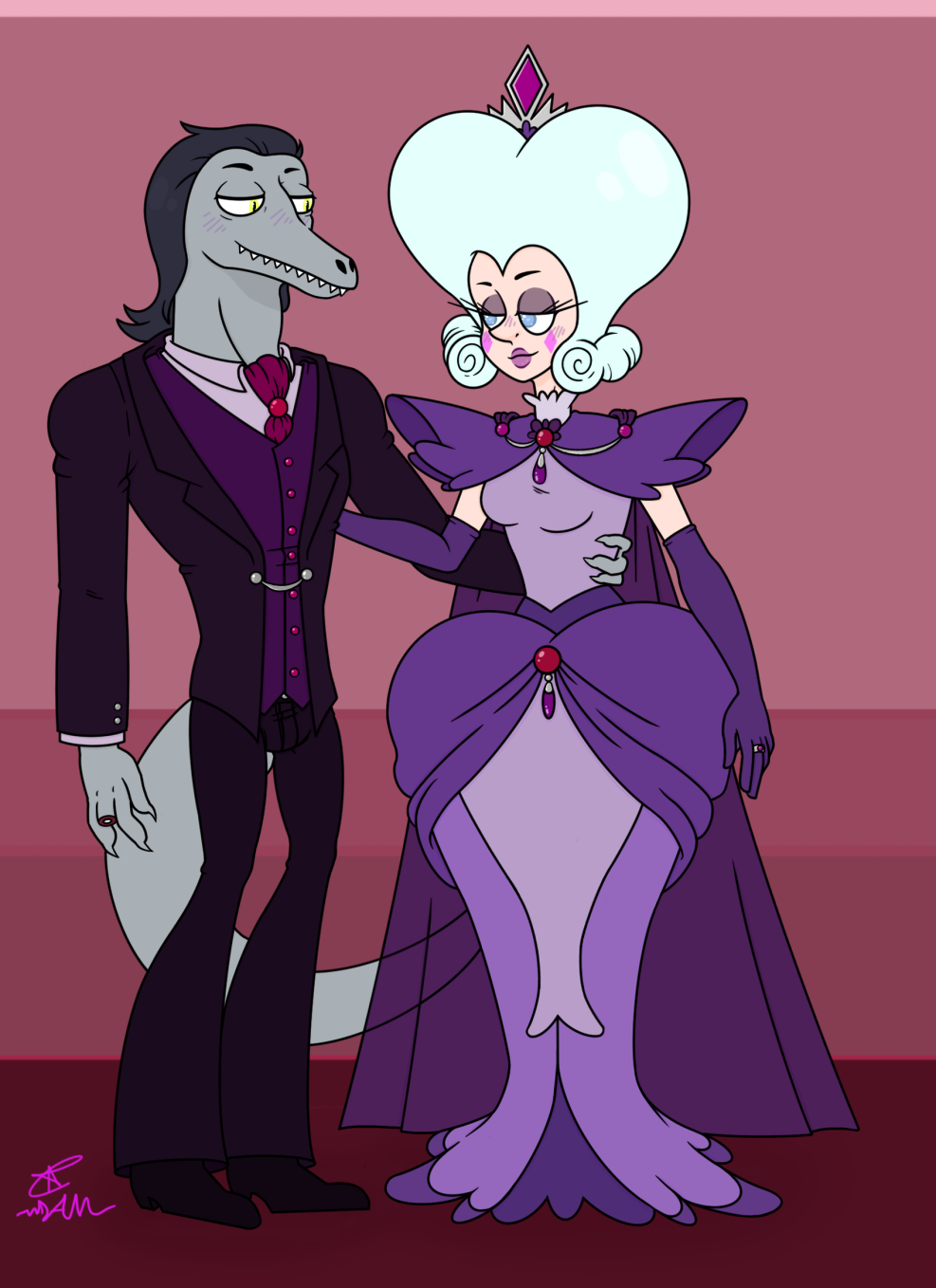 Toffi Star against the forces of Evil Humanization