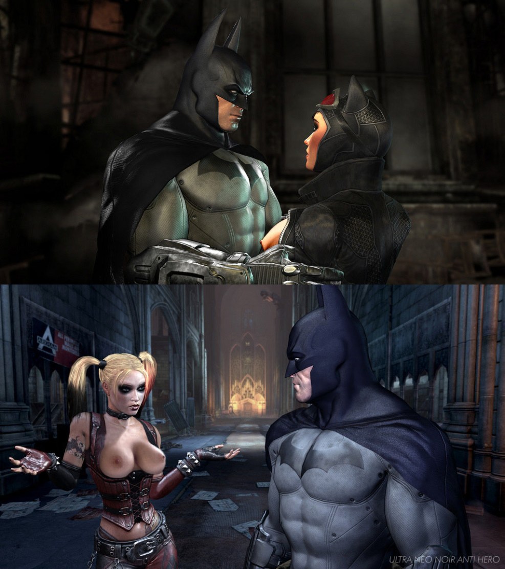 Catwoman Batman Arkham City +18