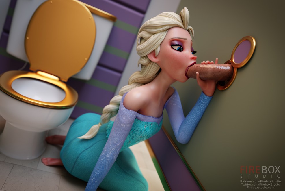 Naked Elsa Disney Solo