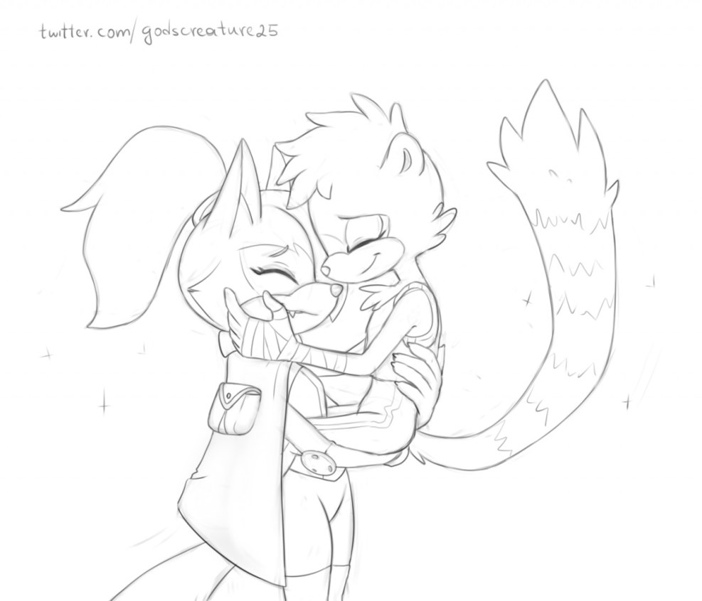 Tangle and Visper from Sonic