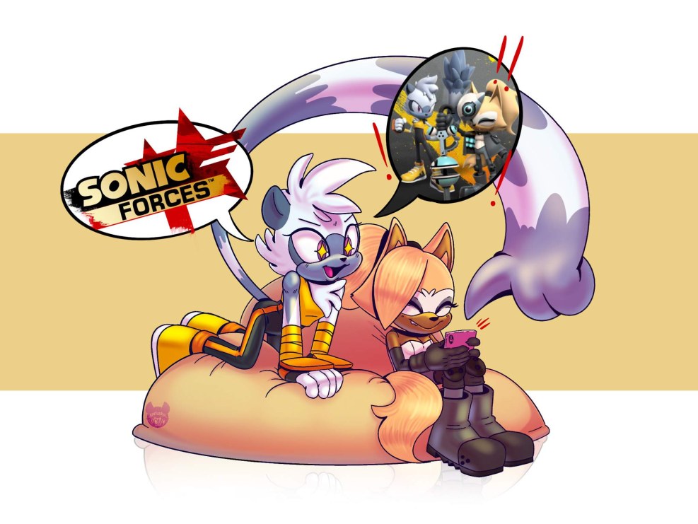 Tangle The Lemur and Whisper The Wolf