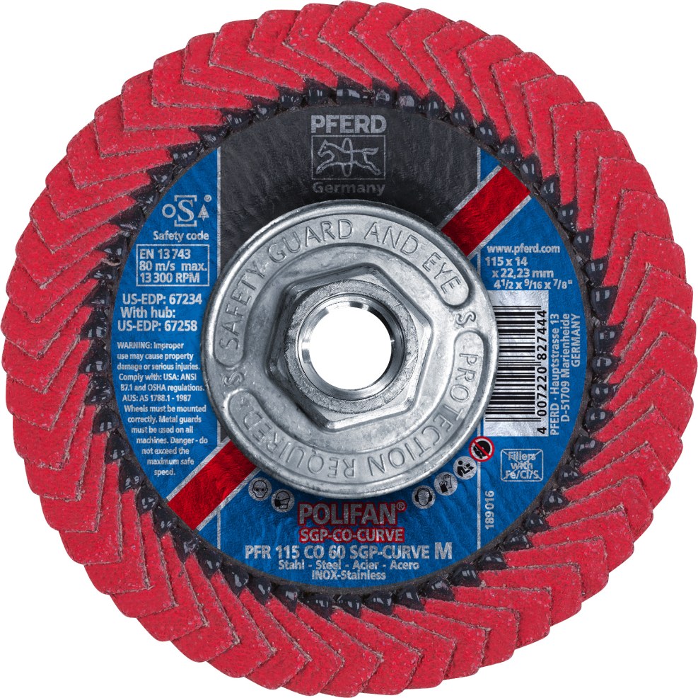 Pferd Curve with bent petals