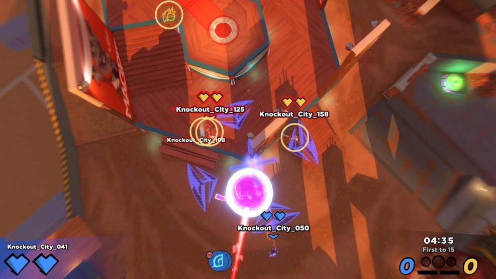 KNOCKOUT CITY characters