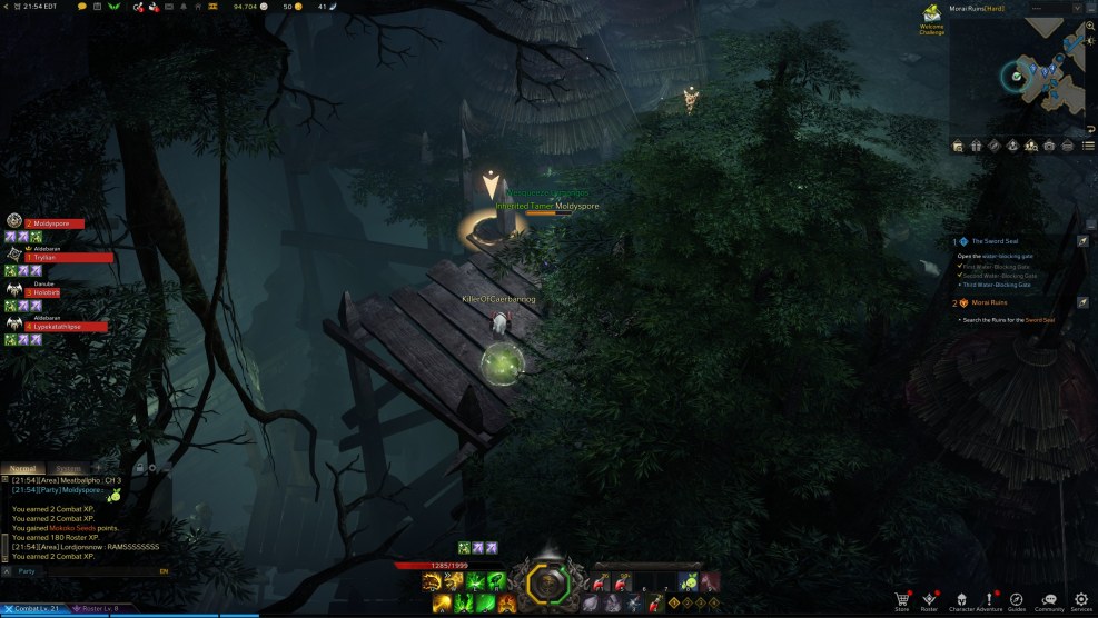 Bes with trident from Lost Ruins game