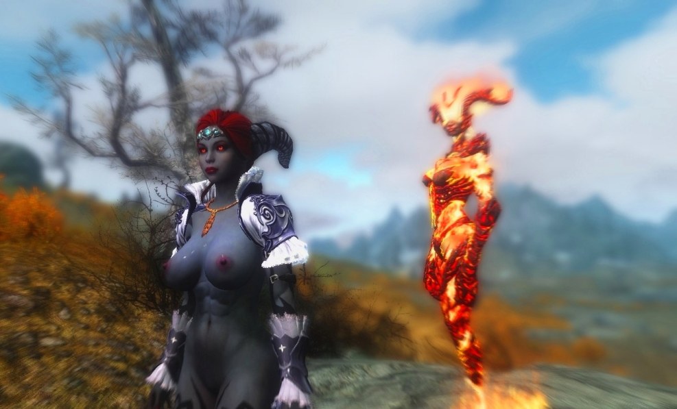 Skyrim Fiery atrops Hentai