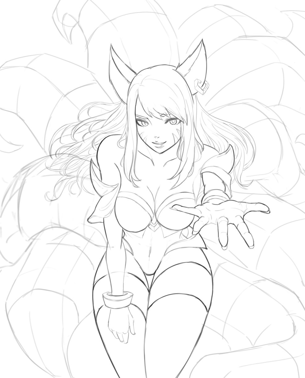 LEAGUE of Legends AHRI BZD