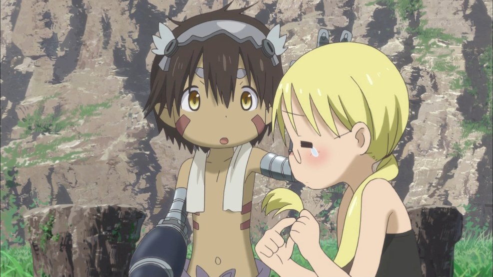 Made in Abyss Wallpaper for two screens