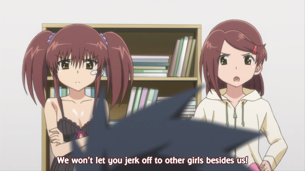 Anime The Girl Tickles with Her Tongue