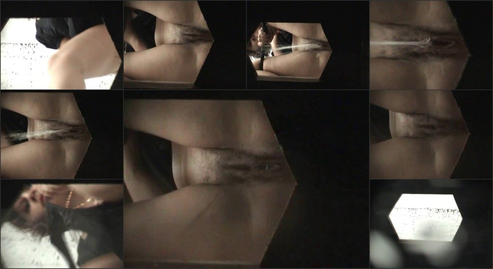 Hidden camera in women's toilet