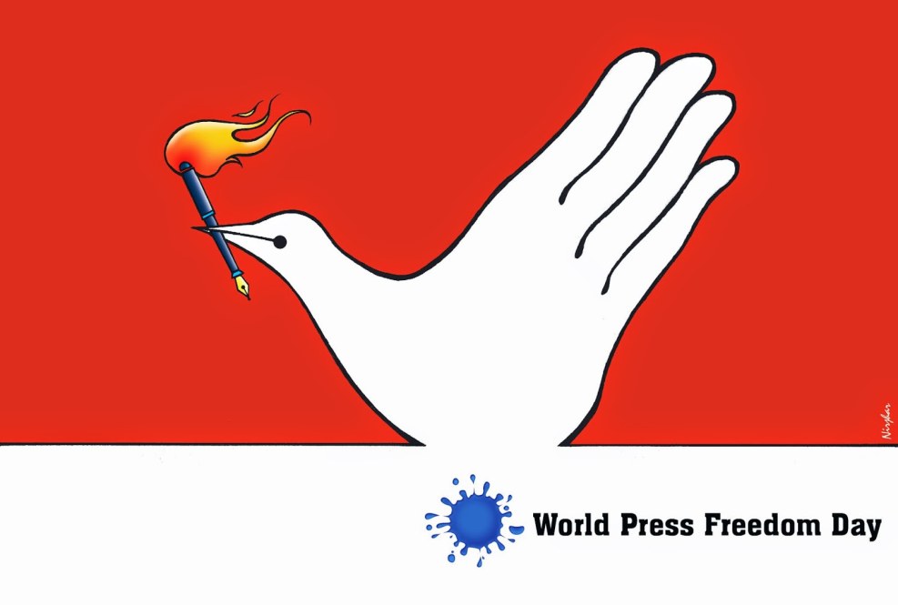 Struggle against slavery poster