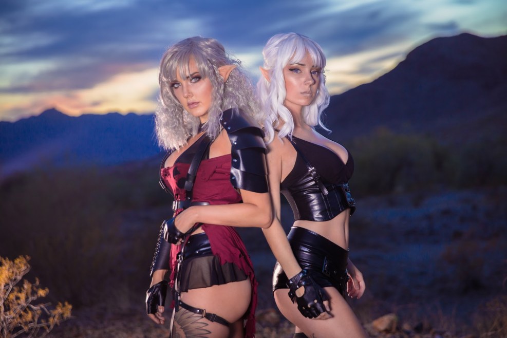 Sofia Vergar in a swimsuit in his youth