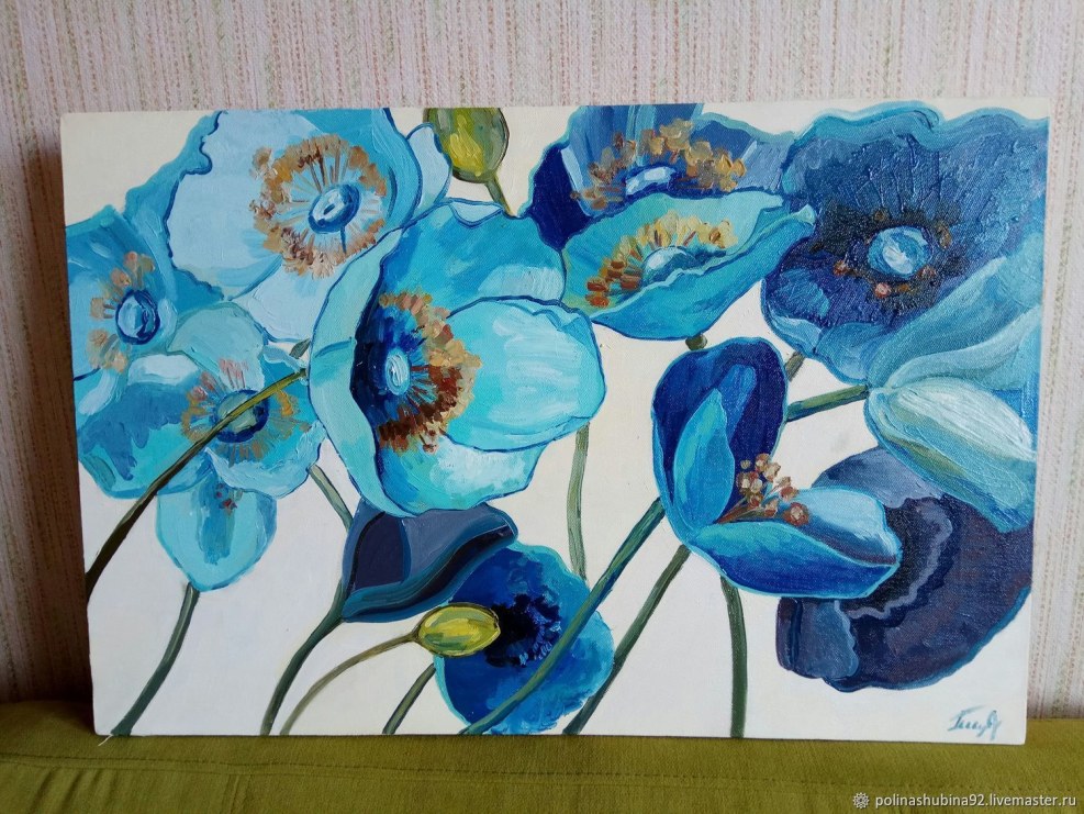 Blue orchid Timofeev