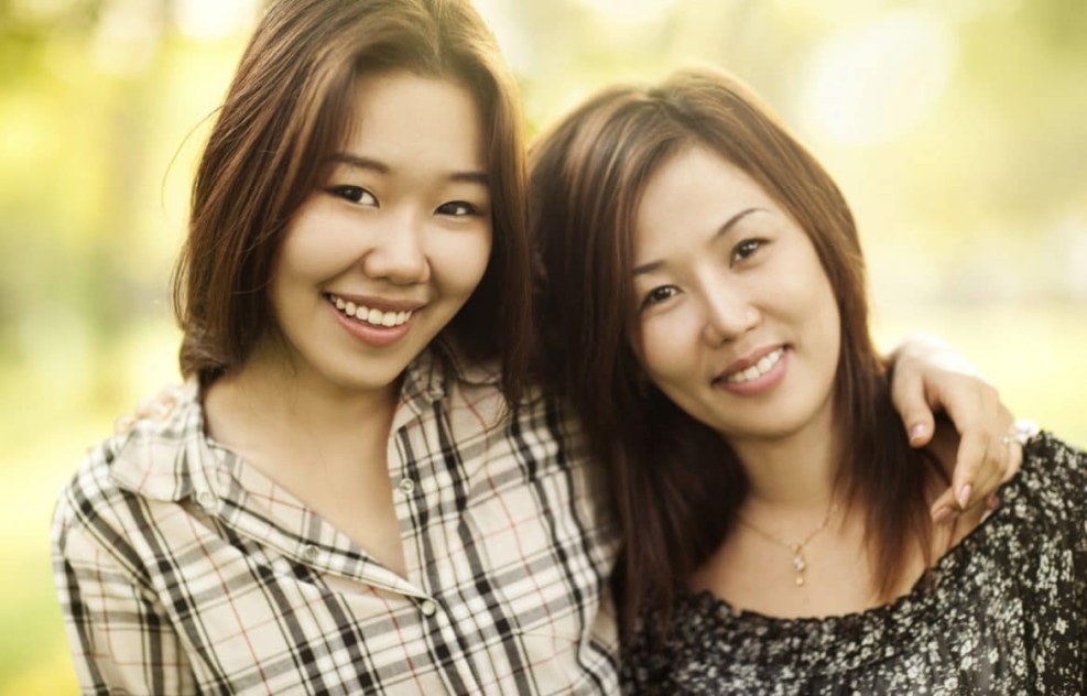 Asian mother